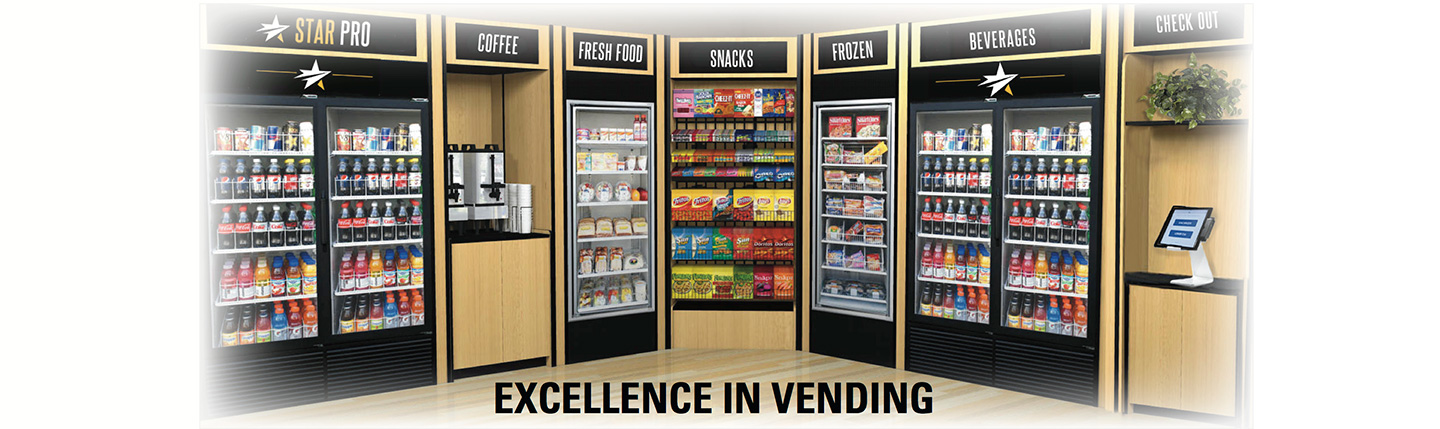 Frozen Food Vending Machine  American Vending & Coffee Service